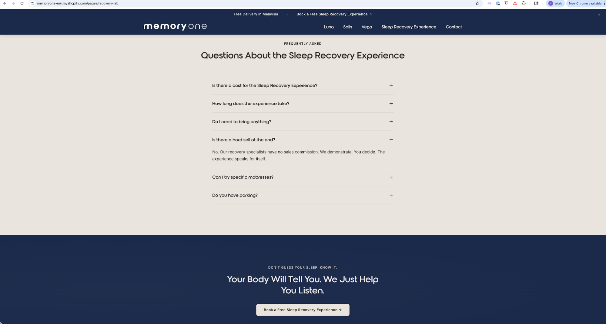 Original recovery lab copy screenshot