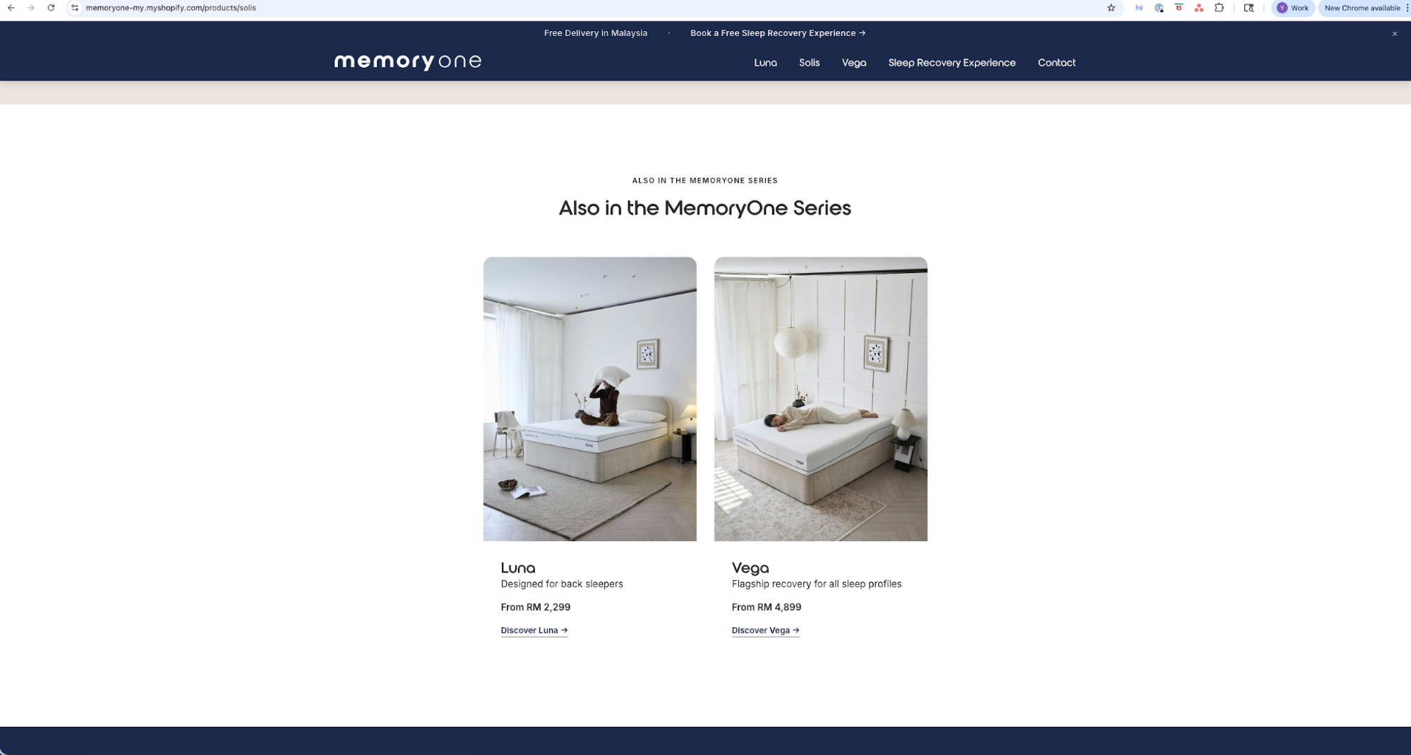 Original related products image crop screenshot